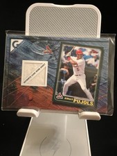 2005 Topps Gallery - Heritage Relics Albert Pujols #GHR-AP (MEM)