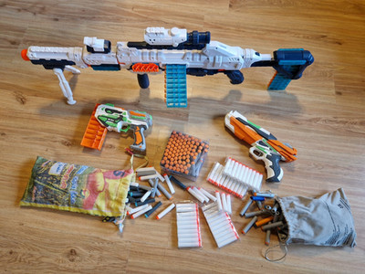 nerf gun sammlung