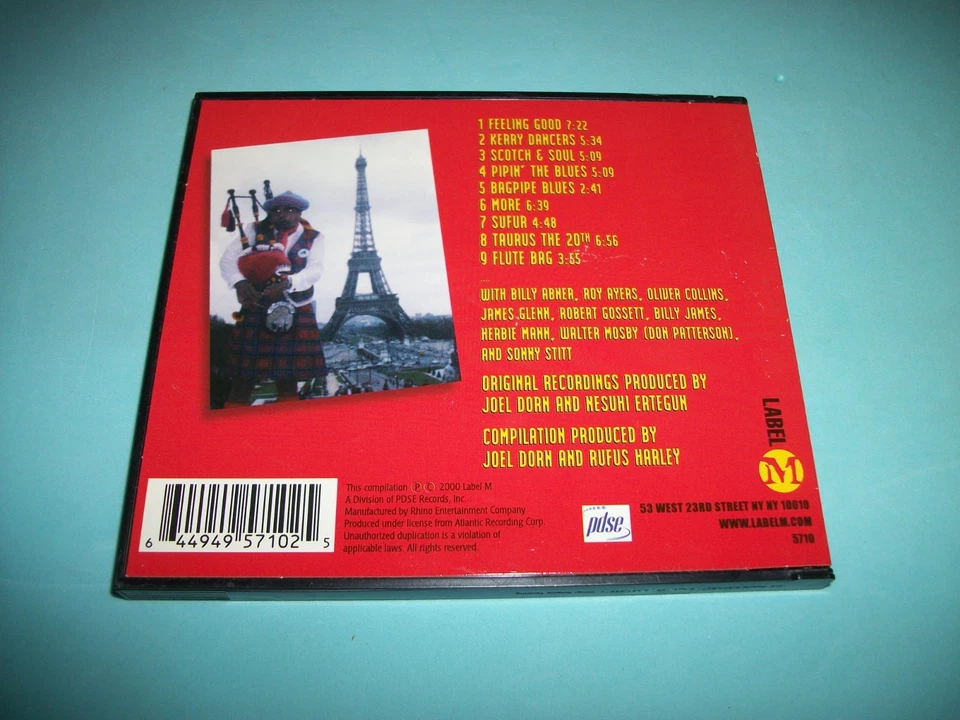 The Pied Piper of Jazz by Rufus Harley (CD, Nov-2000, Label M) NM - Image 2 of 3