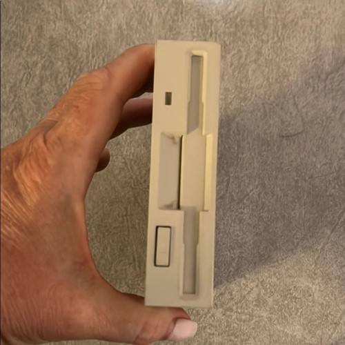 Vintage Beige Floppy Disk Drive