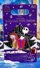 Disney Pin - The Nightmare Before Christmas 2025 Jack Skellington & Sallyc NBC