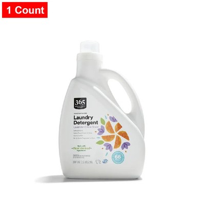 365 By WFM, Concentrated Laundry Detergent, 66 He Loads, 100 Fl Oz - 1 Count