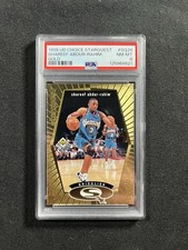 1998-99 UD Choice Starquest #SQ28 Shareef Abdur-Rahim Starquest Gold /100 PSA 8