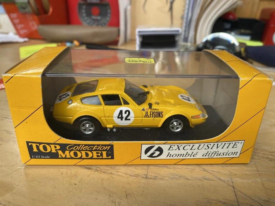 FERRARI 365 GTB/4 DAYTONA TOP MODEL COLLECTION LIMITED EDITION 1:43 - Immagine 4 di 4