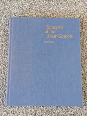 Synopsis of the Four Gospels by Kurt Aland (1976, Hardcover)