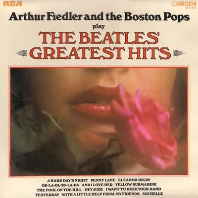 LP Arthur Fiedler & The Boston Pops Play The Beatles Greatest Hits RCA Camde
