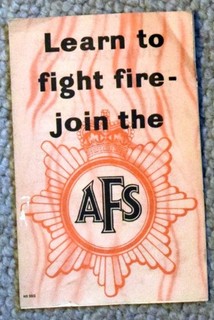 AFS Auxiliary Fire Service application form
