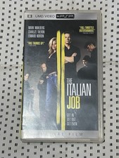 The Italian Job Movie For PSP UMD Disc,2003 with Original Case, Tested EUC