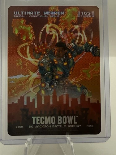 2026 Bo Jackson Battle Arena TECMO Bowl Ultimate Weapon Skyline Fire SP