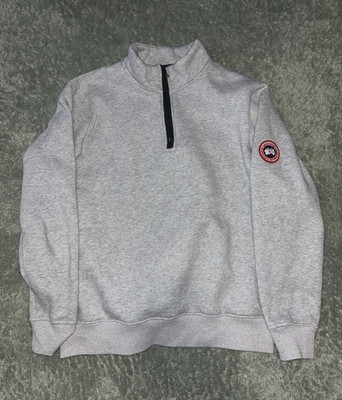 Canada Goose Herren Quarter zip Gr. M Grau