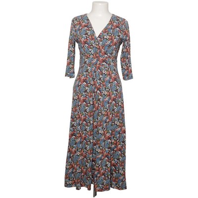 Seasalt, Wickelkleid, Größe: 36, Blau/Mehrfarbig, Bio-Baumwolle, Blumen #SWa