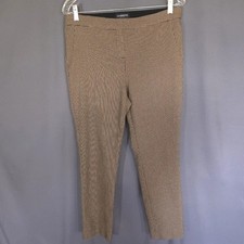 Liz Claiborne Career Emma Pants Size 10 Classic Tapered Crop Midrise