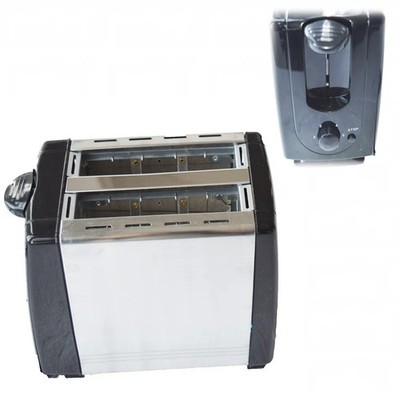 110V 1300W 2-Slice Electric Pop-Up Toaster for Household Breakfast Use