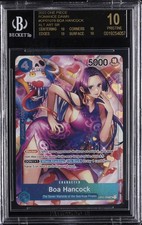 2022 ROMANCE DAWN ALTERNATE ART SUPER RARE BOA HANCOCK BGS 10 BLACK LABEL