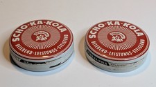 SCHO-KA-KOLA, 2 original Dosen, Hildebrand, Fliegerschokolade, vintage