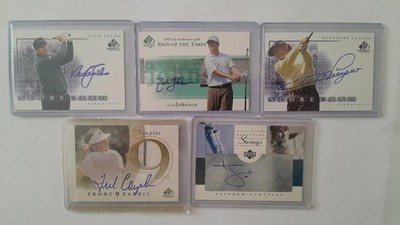 Upper Deck Karten der Masters Winners 2002-05 Serie 5 insgesamt *siehe Beschreibung