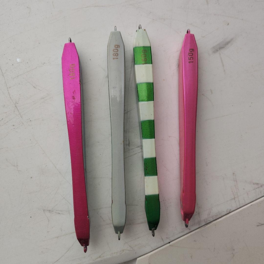 Daiwa metal jig set of 8 130g 150g 180g Sakura trout, jigging - Image 3