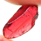 IF SUPER RED MAHENGE 15.45ct NATURAL 100% UNHEATED MAHENGE RHODOLITE FACET ROUGH