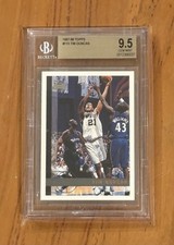 Topps 1997-98 Tim Duncan Spurs #115 BGS 9.5 Graded Basketball Card