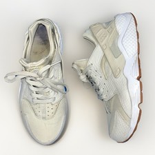 2016 Nike Air Huarache Run Sneakers Light Bone Shoes 859429-004 Women - Sz 9.5