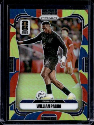 2026 Panini Prizm World Cup Willian Pacho Multicolor #/26 ECU