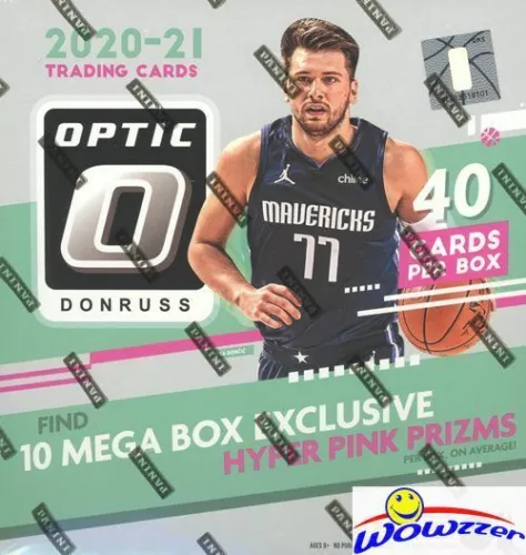 2020/21 Panini Donruss Optic Basketball EXCLUSIVE Sealed MEGA Box-HYPER PRIZMS!