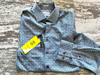 Christian Lacroix 長袖シャツ 40 Christian Lacroix Men's White Cotton Blend Button-Down