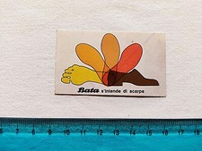 ADESIVO BATA S'INTENDE DI SCARPE VINTAGE ANNI 80 OLD STICKER AUTOCOLLANT KLEBER