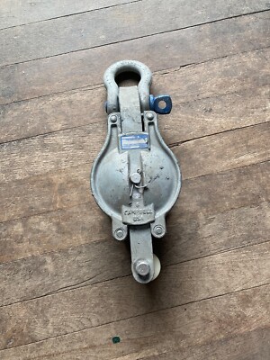 Campbell 6'' Double Block Sheave - 3300 WLL - 3/4'' Maximum Cable (7247136)