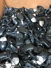 Lot of 100 - Used Mixed Genuine Dell HP Lenovo Microsoft Logitech USB Mouse