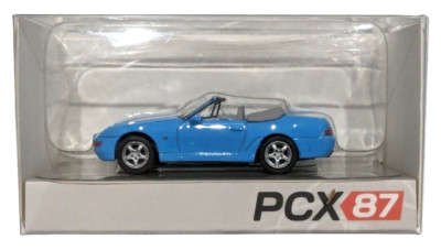 1:87 Maßstab PCX87 870182 Porsche 968 Cabriolet - hellblau - Brandneu in Originalverpackung