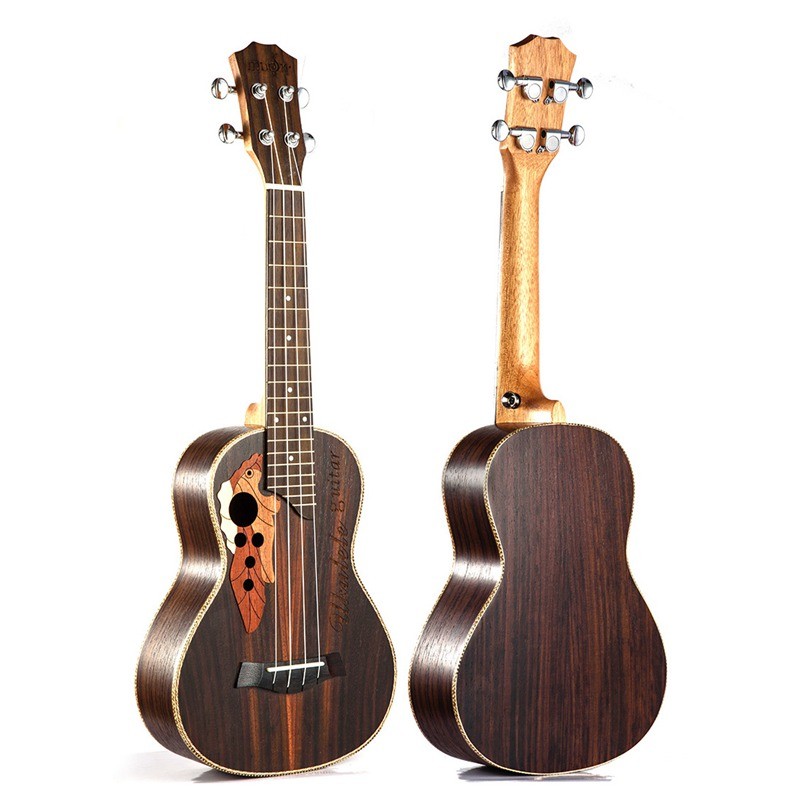 5x (soprano concierto ukelele 23 pulgada Palisander ukelele con con con 4 cadena mini QP fc3692 5x (soprano concierto ukelele 23 pulgada Palisander ukelele con con con 4 cadena mini QP fc3692
