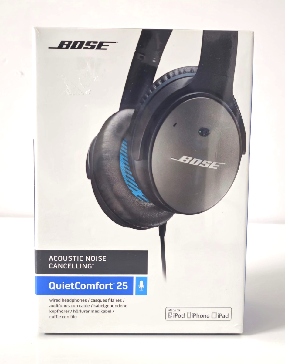 Bose QuietComfort 25 Black Over the Ear Headset for sale online