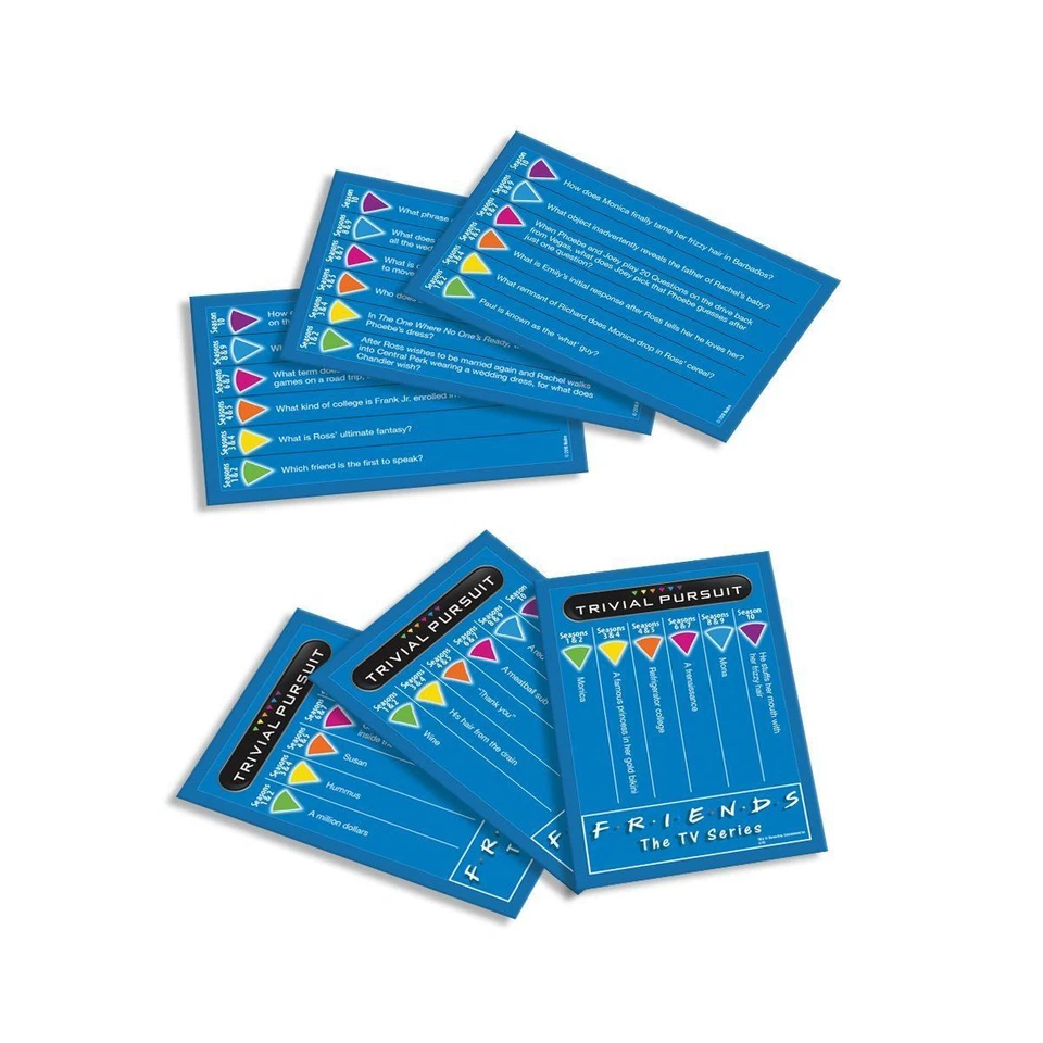 Winning Moves Friends Edition Trivial Pursuit Fun Board Game 027342 - Image 3 of 4