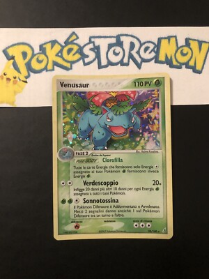 Pokemon - Venusaur - Ex Crystal Guardians - Holo - Italian - 28/100 - NM/Mint  