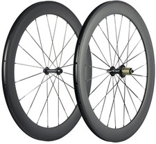 700C Road Bike Rim Brake Carbon Wheels 50mm 23mm Width Clincher Carbon Wheelset