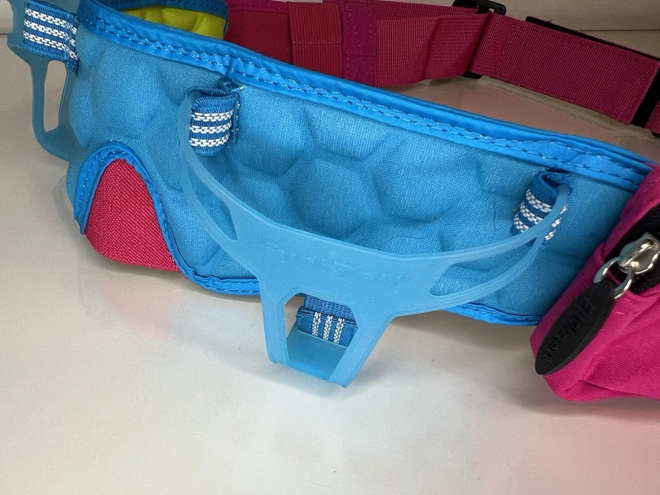 Fuel Belt 2 Bottle Running Belt Neon Colorful EUC Foto 4 de 4