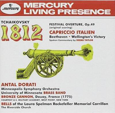 Tchaikovsky: 1812 Festival Overture, Capriccio Italien / Beethoven: Welli - GOOD