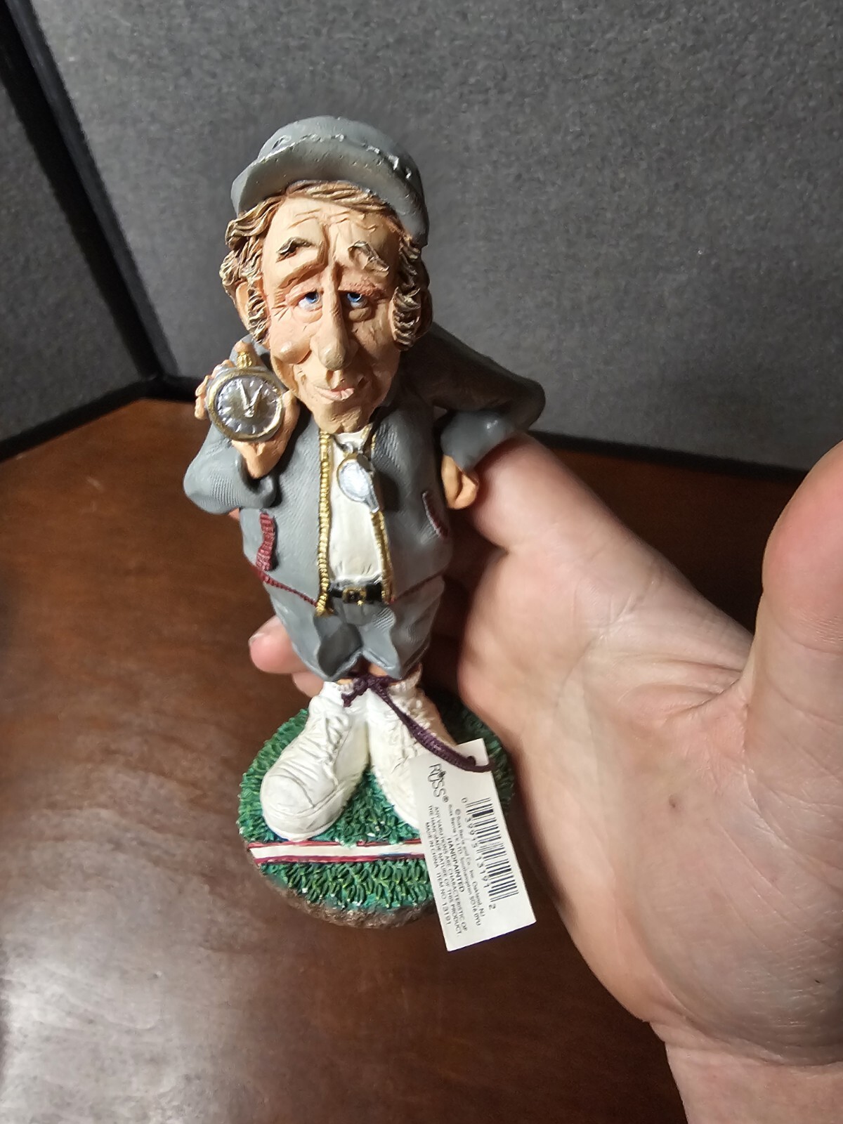 Doug Harris Design Handpainted The Finish Line Coach Figurine Russ Berrie And Co