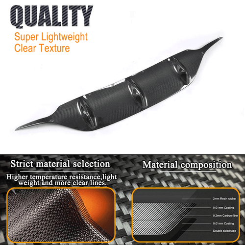 Heckdiffusor Carbon Heckstoßstange Diffusor Für Mercedes Coupé C238 Cabrio A238 - Bild 7 von 11