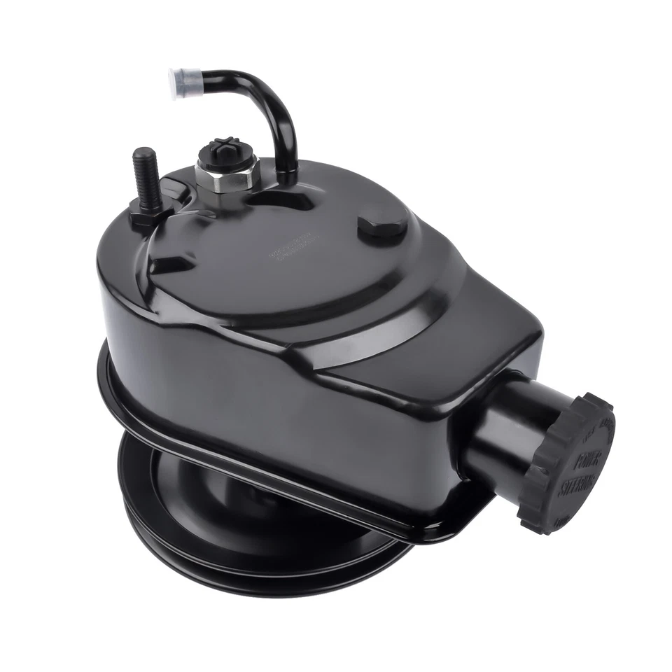 Bomba de dirección asistida con polea de ranura única para Chevy Chevelle Malibu GMC Sprint Foto 2 de 4
