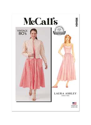 McCall s Misses And Miss Petite gefütterte Jacke und Kleid Schnittmuster M8464
