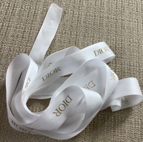 Nastro regalo bianco Christian Dior 75 pollici - Foto 3 di 3