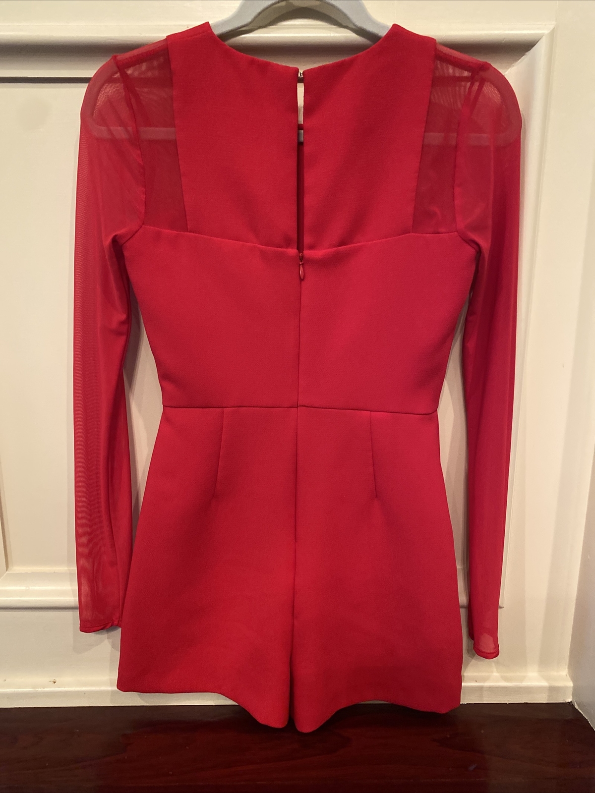 BCBGeneration Red Romper Size 0 - image 3
