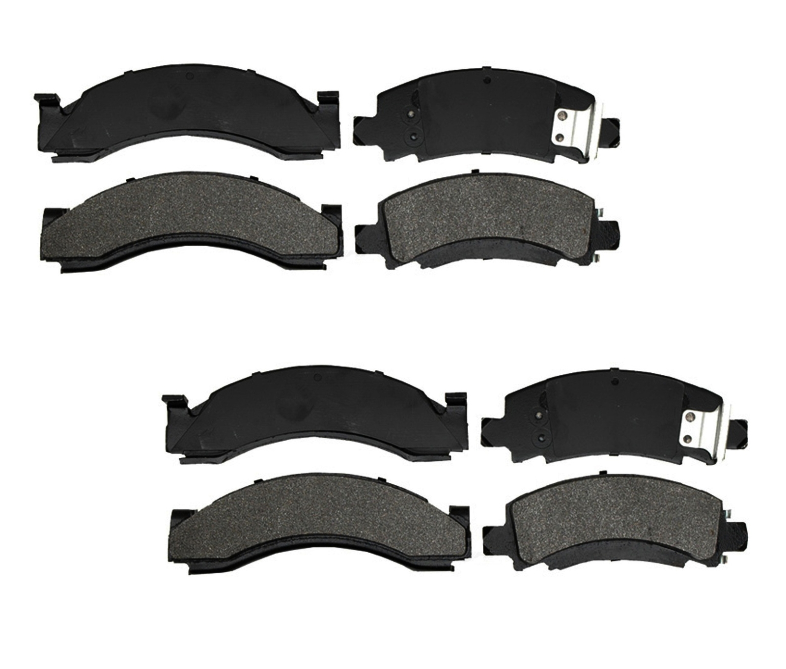 1989 R3500 Rear End Front & Rear Semi-Met Brake Pad Set Kit ACDelco For Chevrolet R3500 ...