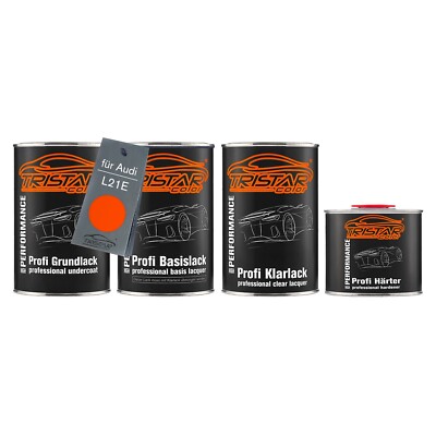 Autolack Set Dose spritzfertig für Audi L21E Blut Orange 3,5L