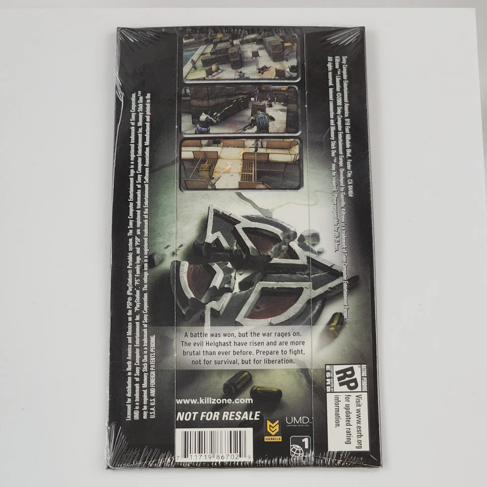Killzone Liberation PSP Demo Disc SEALED RARE Sony PlayStation Portable PROMO - Image 4 of 4