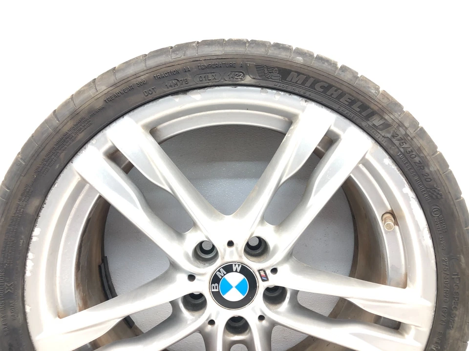 2012-2018 BMW F13 F06 650i 640i M6 REAR WHEEL RIM TIRE M STYLE 373 20" 9JX20 OEM - Image 4 of 4