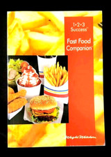 WEIGHTWATCHERS: 1.2.3 SUCCESS FAST FOOD COMPANION - 1997 TRADE PAPERBACK BOOK