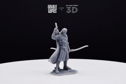 Damord, Captain of Rangers Grey Castle Davale Games 3D Printed With High Quality - Picture 2 of 13